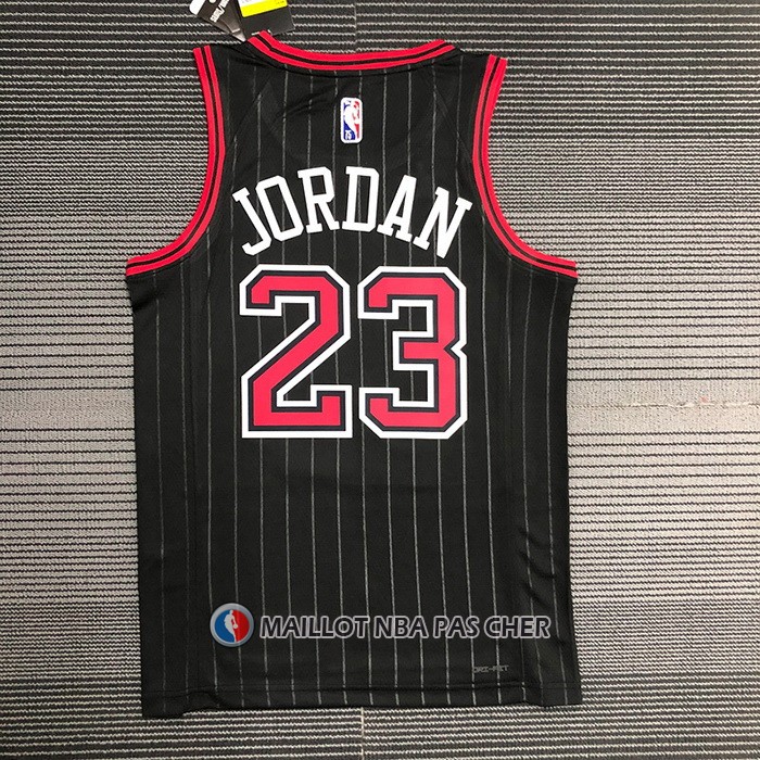 Maillot Chicago Bulls Michael Jordan NO 23 Statement 2020-21 Noir